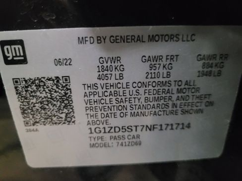 Used 2022 Chevrolet Malibu LT FWD image 33