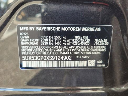 New 2025 BMW X3 xDrive30i w/ Premium Package image 19