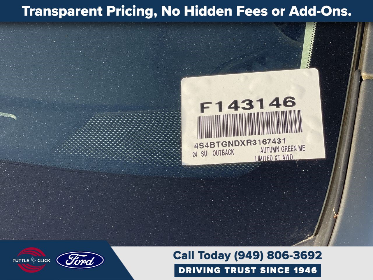 Used 2024 Subaru Outback Limited XT AWD/4WD image 41