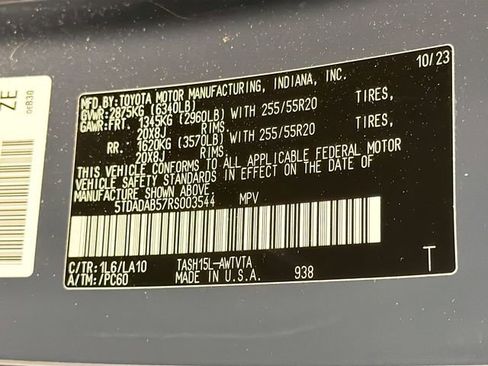 Used 2024 Toyota Grand Highlander AWD Hybrid image 27