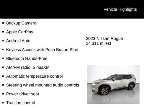 Used 2023 Nissan Rogue SV image 5