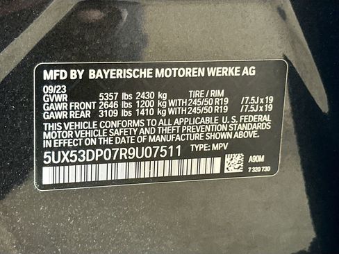 Certified 2024 BMW X3 xDrive30i w/ Convenience Package AWD/4WD image 33