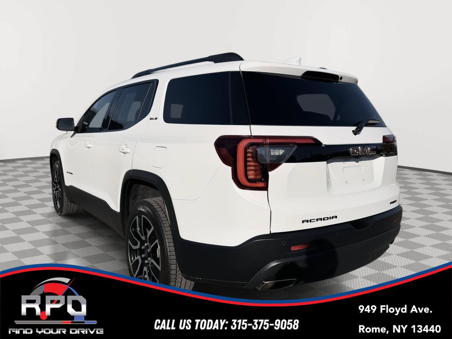 Used 2021 GMC Acadia SLE w/ Driver Convenience Package AWD/4WD image 3