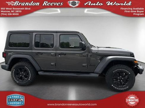 Used 2020 Jeep Wrangler Unlimited Sport AWD/4WD image 4