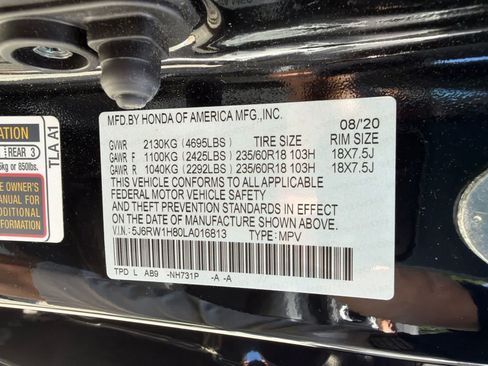 Used 2020 Honda CR-V EX-L image 21