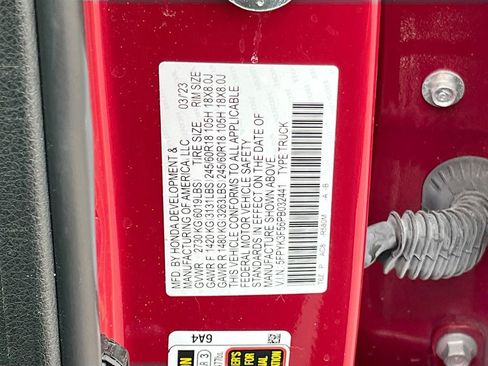 Used 2023 Honda Ridgeline RTL image 30