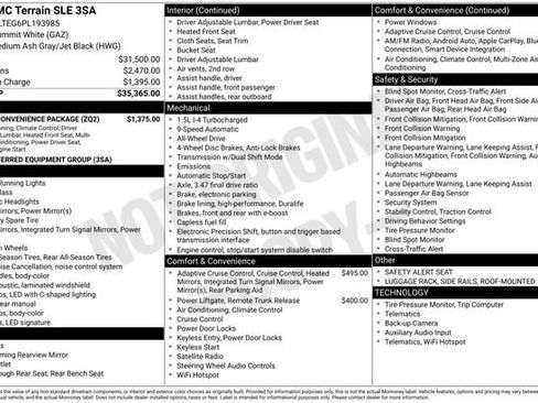 Used 2023 GMC Terrain SLE w/ Driver Convenience Package image 8