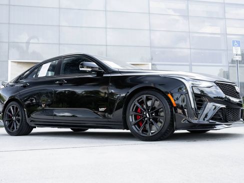 Used 2024 Cadillac CT4 V Blackwing w/ Carbon Fiber 1 Package RWD image 1