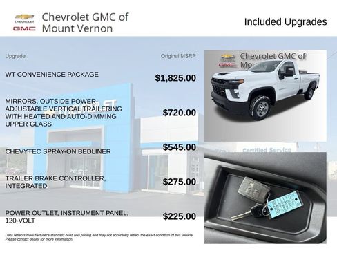 Used 2022 Chevrolet Silverado 2500 W/T w/ WT Convenience Package image 6