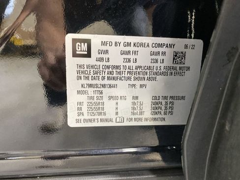 Certified 2022 Chevrolet TrailBlazer RS w/ Technology Package AWD/4WD image 43