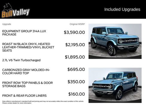 Used 2022 Ford Bronco Outer Banks AWD/4WD image 11