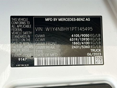 Used 2023 Mercedes-Benz Sprinter 2500 image 28