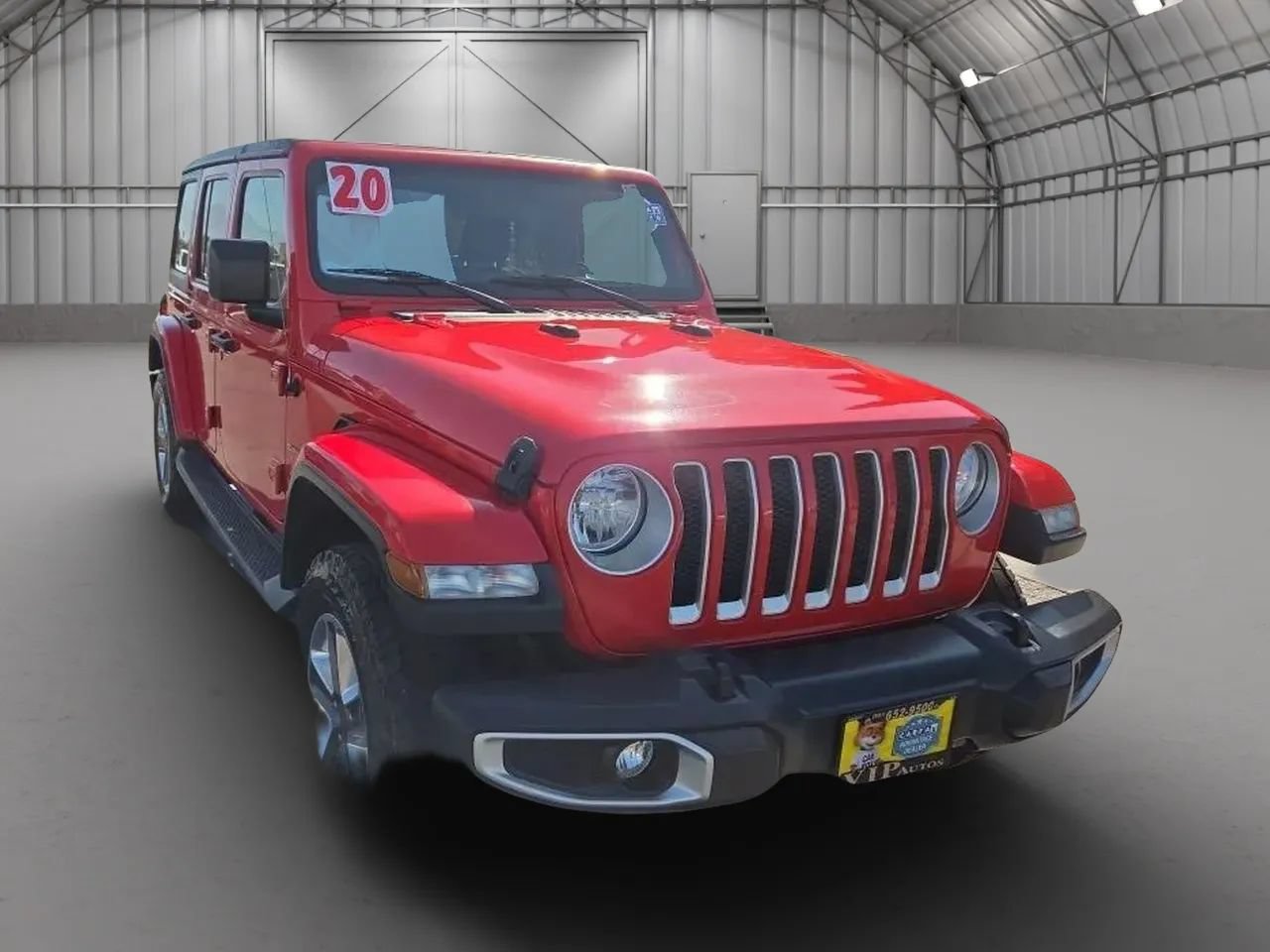 Used 2020 Jeep Wrangler Unlimited Sahara AWD/4WD image 3