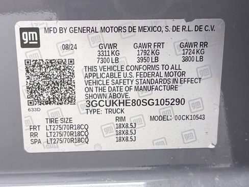 Used 2025 Chevrolet Silverado 1500 ZR2 w/ Technology Package AWD/4WD image 33