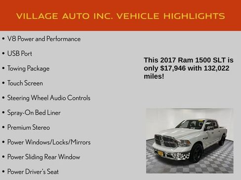 Used 2017 RAM 1500 Classic SLT w/ SLT Plus D←cor Group image 7