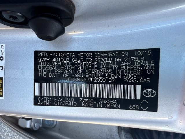 Used 2015 Toyota Prius Four FWD image 33