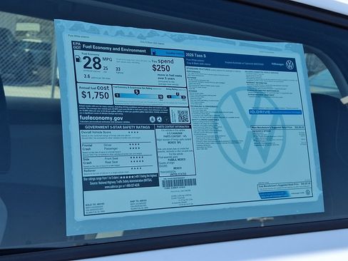 New 2026 Volkswagen Taos S AWD/4WD image 19