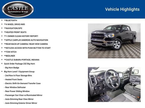 Used 2023 RAM 1500 Big Horn AWD/4WD image 3