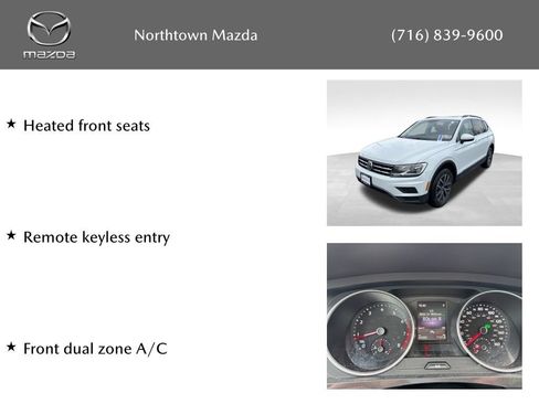 Used 2020 Volkswagen Tiguan SE w/ Panoramic Sunroof Package image 2