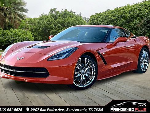 Used 2019 Chevrolet Corvette 2d Coupe Stingray w/1LT image 1