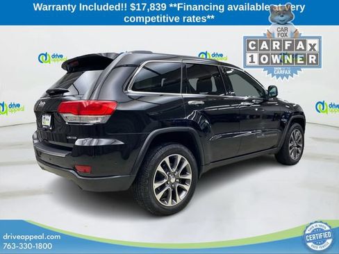 Used 2018 Jeep Grand Cherokee Limited AWD/4WD image 5