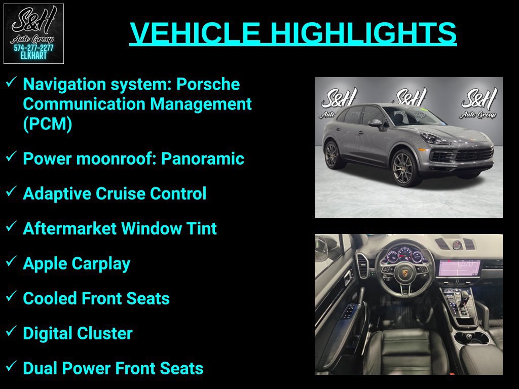 Used 2019 Porsche Cayenne S AWD/4WD image 3