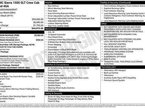 Used 2022 GMC Sierra 1500 SLT w/ SLT Premium Package AWD/4WD image 21