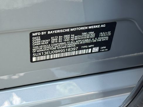 Used 2024 BMW X5 sDrive40i w/ M Sport Package RWD image 52