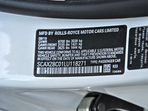 Used 2020 Rolls-Royce Dawn RWD image 44