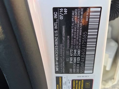Used 2016 Mercedes-Benz C 300 4MATIC Sedan image 5