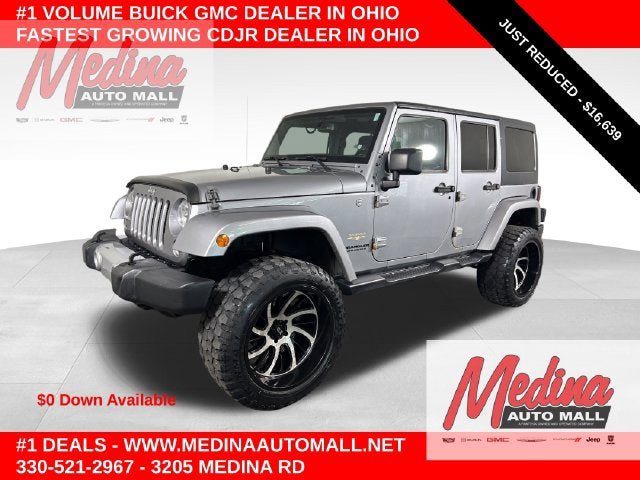 Used 2015 Jeep Wrangler Unlimited Sahara w/ Connectivity Group AWD/4WD image 1