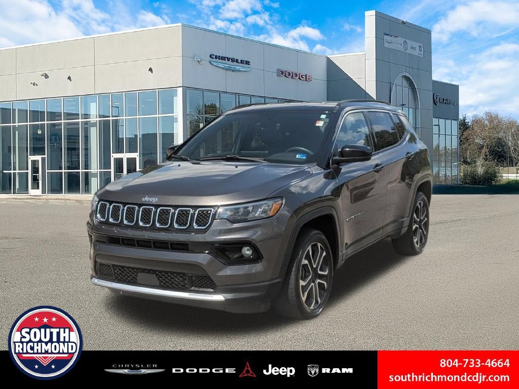 Certified 2023 Jeep Compass Limited AWD/4WD image 1