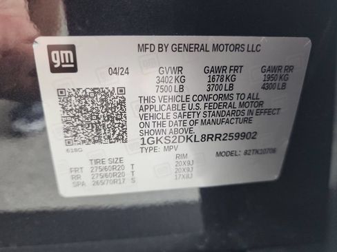 Certified 2024 GMC Yukon Denali AWD/4WD image 34
