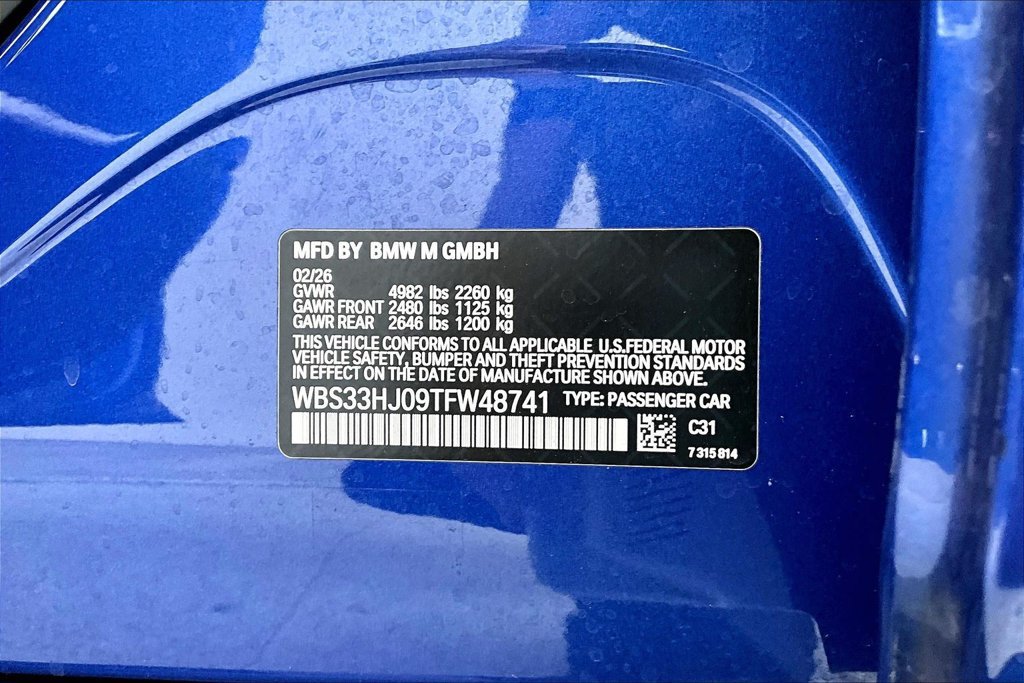 Used 2026 BMW M3 Competition w/ Executive Package AWD/4WD image 40