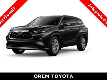 New 2026 Toyota Highlander Platinum