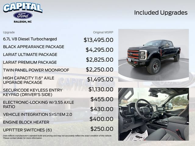 New 2026 Ford F250 Lariat w/ Black Appearance Package AWD/4WD image 5