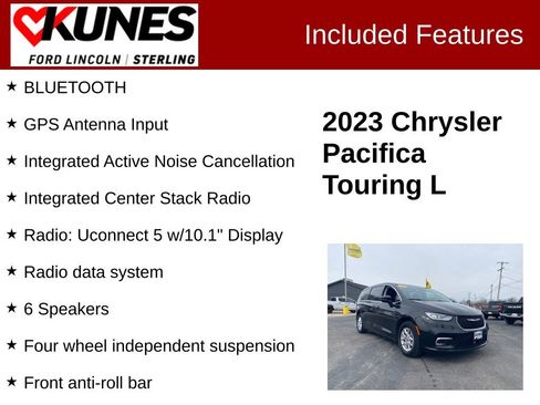 Used 2023 Chrysler Pacifica Touring-L FWD image 3