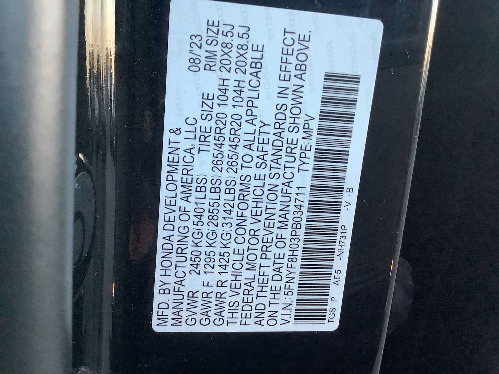 Used 2023 Honda Passport Elite image 21