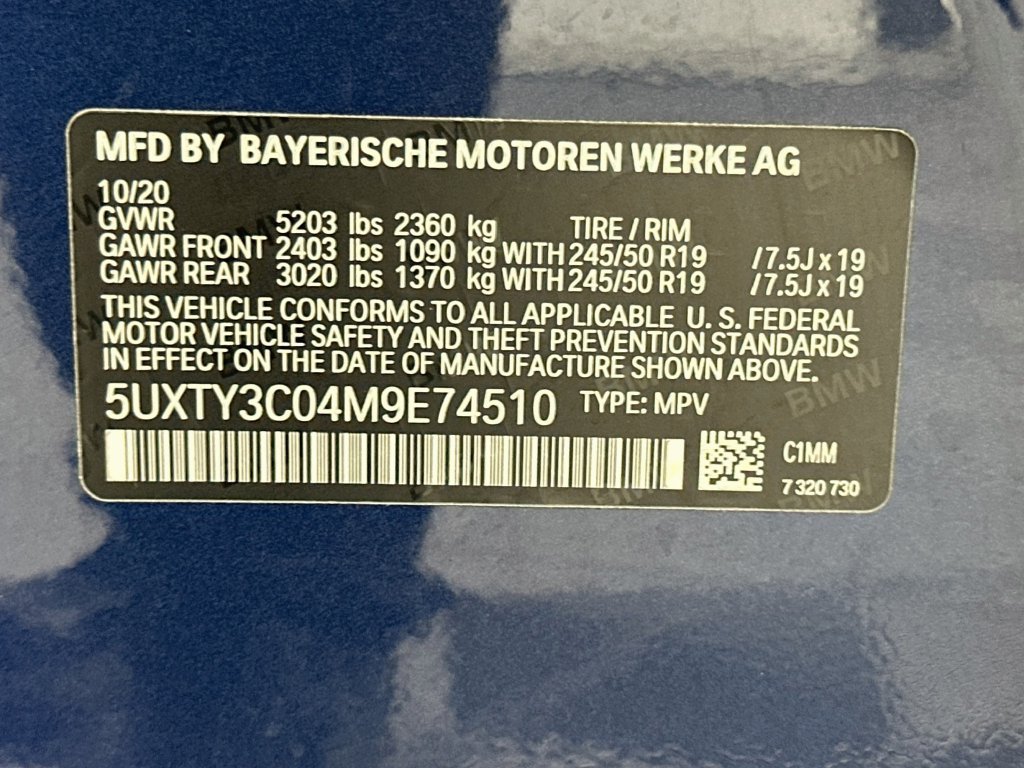 Used 2021 BMW X3 sDrive30i w/ Executive Package RWD image 33