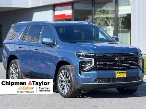 Used 2025 Chevrolet Tahoe High Country w/ Sun And Tow Package AWD/4WD image 1