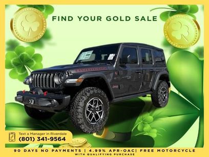 New 2025 Jeep Wrangler Unlimited Rubicon w/ Steel Bumper Group