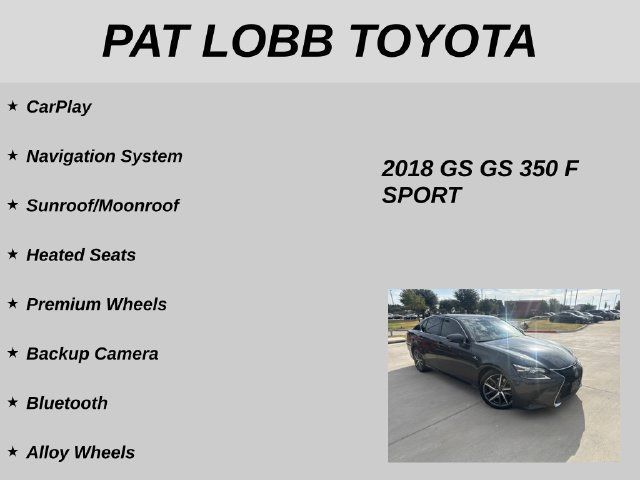 Used 2018 Lexus GS 350 F Sport RWD image 12
