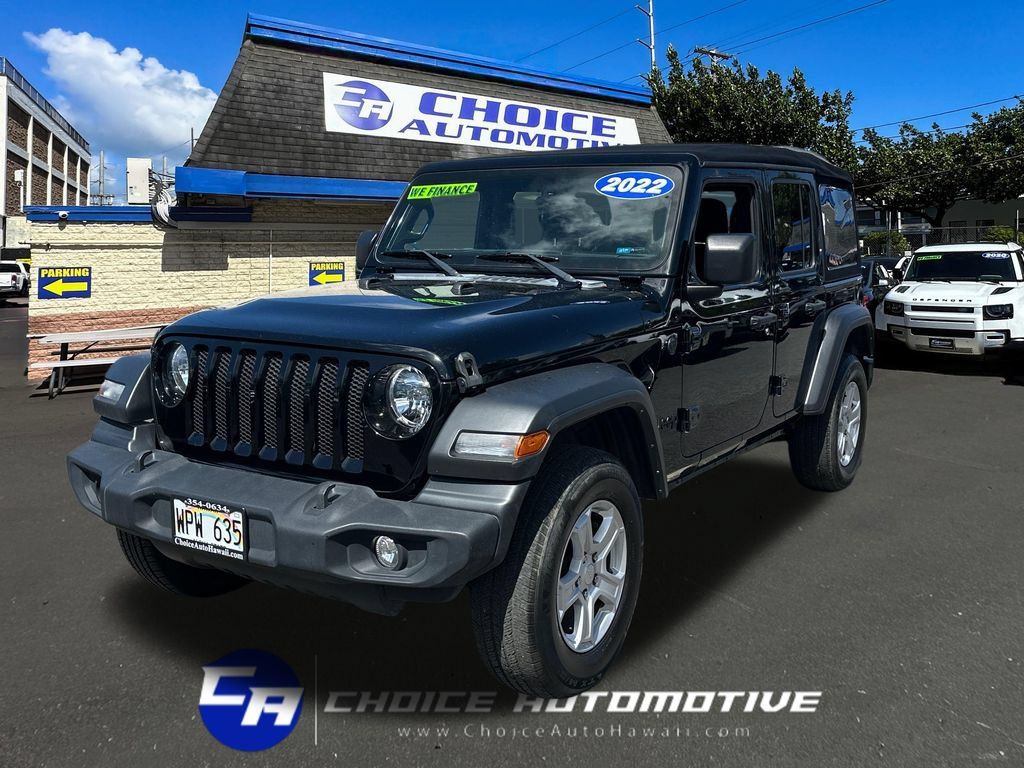 Used 2022 Jeep Wrangler Unlimited Sport AWD/4WD 360° Tour