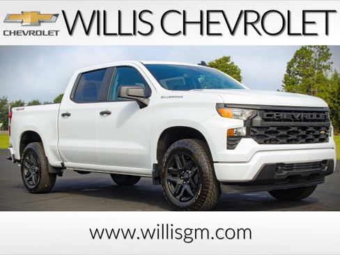 New 2026 Chevrolet Silverado 1500 Custom w/ Turbomax Blackout Package image 1