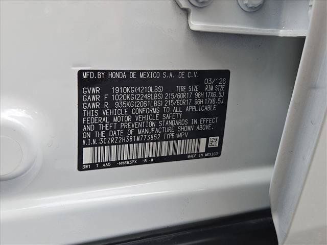 Certified 2026 Honda HR-V LX image 23