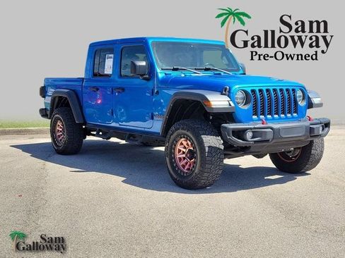Used 2021 Jeep Gladiator Rubicon w/ LED Lighting Group AWD/4WD image 1