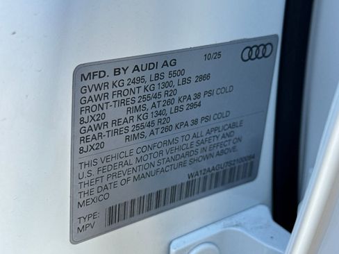 New 2025 Audi Q5 Premium Plus image 24