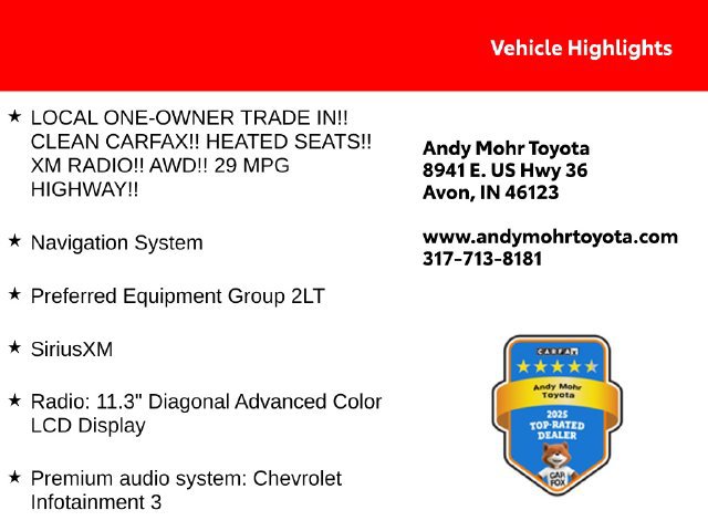 Used 2025 Chevrolet Equinox LT AWD/4WD image 2