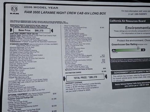 New 2026 RAM 3500 Laramie image 18