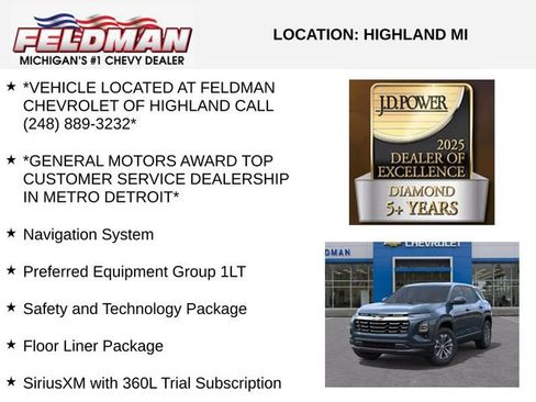 New 2026 Chevrolet Equinox LT w/ Safety and Technology Package FWD image 3
